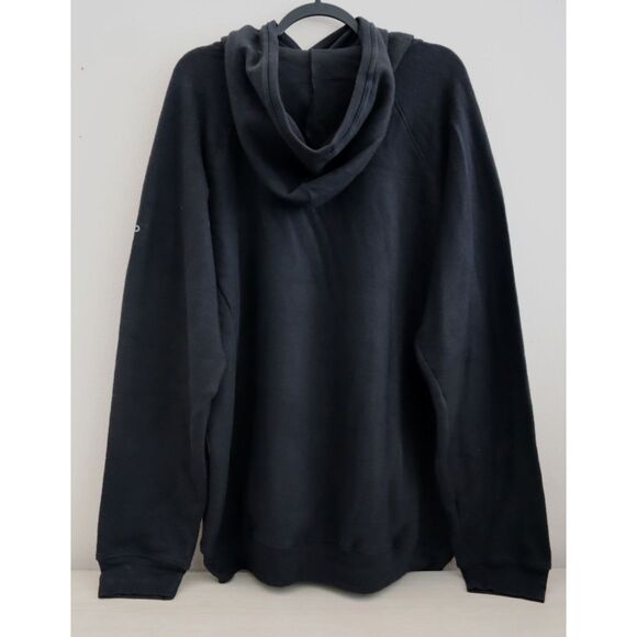 Alo Yoga M3109R Men's Sz 2XL Black The Triumph Tri-Blend Fleece Hoodie - Picture 2 of 14